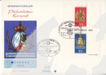 D FDC 0766 / 0767 (BL 9) ● - 1973